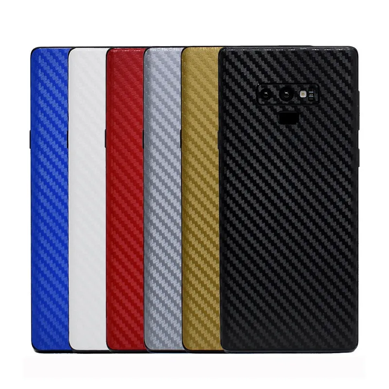 

Color Carbon Fiber Skin Stickers For Samsung Galaxy Note 9 Protective Film For Samsung Note 9 Mobile Phone Accessories EEMIA