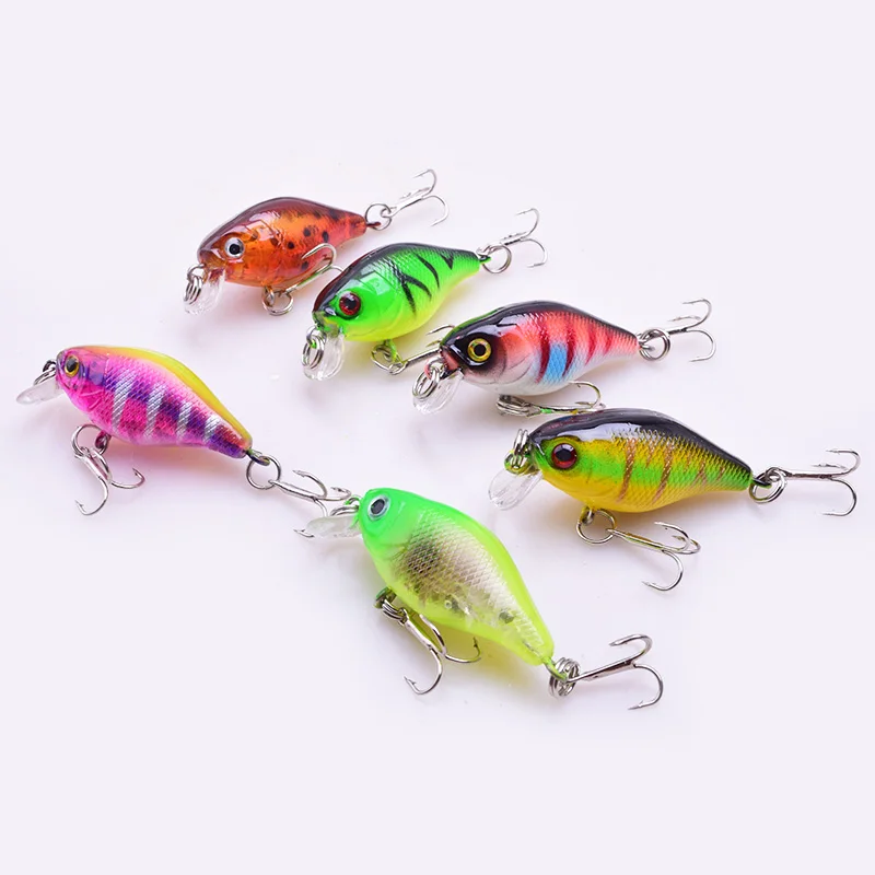 1 قطعة 4.5 سنتيمتر 4g الصيد السحر الطعم الثابت طعوم صيد سمك البلمة باس Crankbait Swimbait تروت الساعد الطعوم مع 10 # السنانير معالجة 1 قطعة 4.5 سنتيمتر 4g الصيد السحر الطعم الثابت طعوم صيد سمك البلمة باس Crankbait Swimbait تروت الساعد الطعوم مع 10 # السنانير معالجة