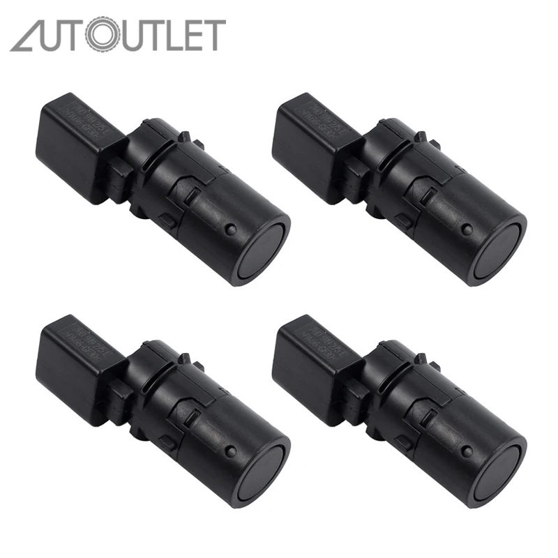 AUTOUTLET 4 шт. для обратной резервной помощи PDC датчик парковки 7H0919275E Подходит Audi A6 4B C5