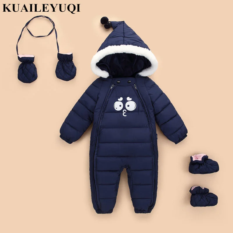 Mode Nouveau Bebe Fille Vetements Sortir Automne Hiver Veste Enfants Vers Le Bas Coton Garmet Nouveau Ne Chaud Confortable Combinaison Aliexpress