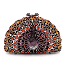 Для женщин Кристалл Вечерние ужин плеча Сумки золотые вечерние Клатчи сумка Свадебный клатч Свадьба Кошелек