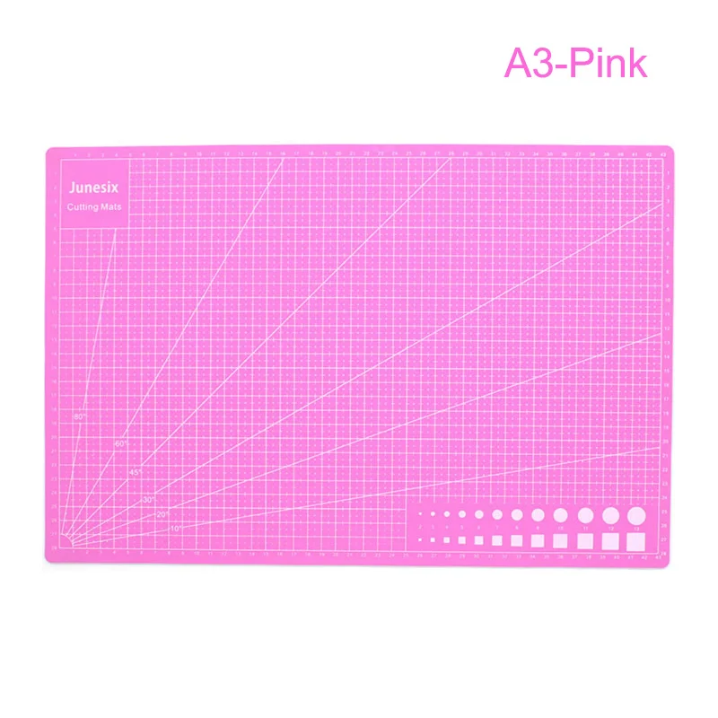 

A3 A4 PVC Self Healing Cutting Mat Craft Quilting Grid Lines Printed Board PAK55