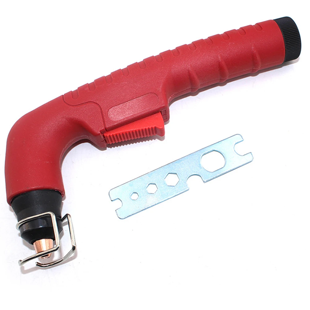 

Accessories Cutting Torch Practical Durable Metal With Wrench S45 Head Air Cooled Central Connector Welding Handle Tools Red