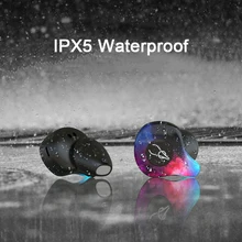 Ravi Pro беспроводные наушники 5,0 Bluetooth наушники Спорт Hifi гарнитура Handsfree водостойкие наушники с зарядкой для смартфона