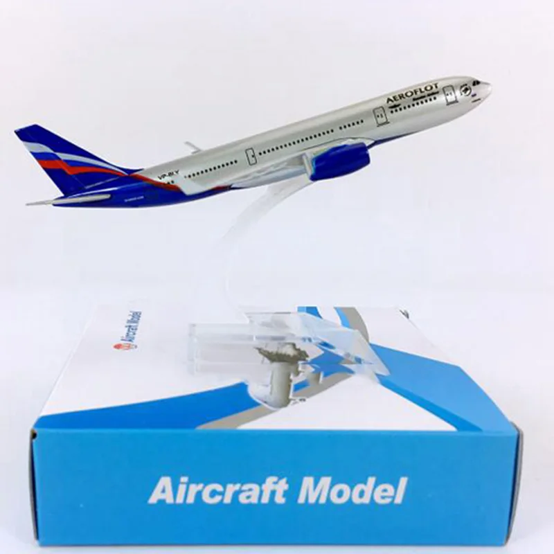 1:400 Air Россия самолет Airbus A330-200 модель с основанием 16 см сплав самолет коллекционный дисплей игрушка модель Коллекция