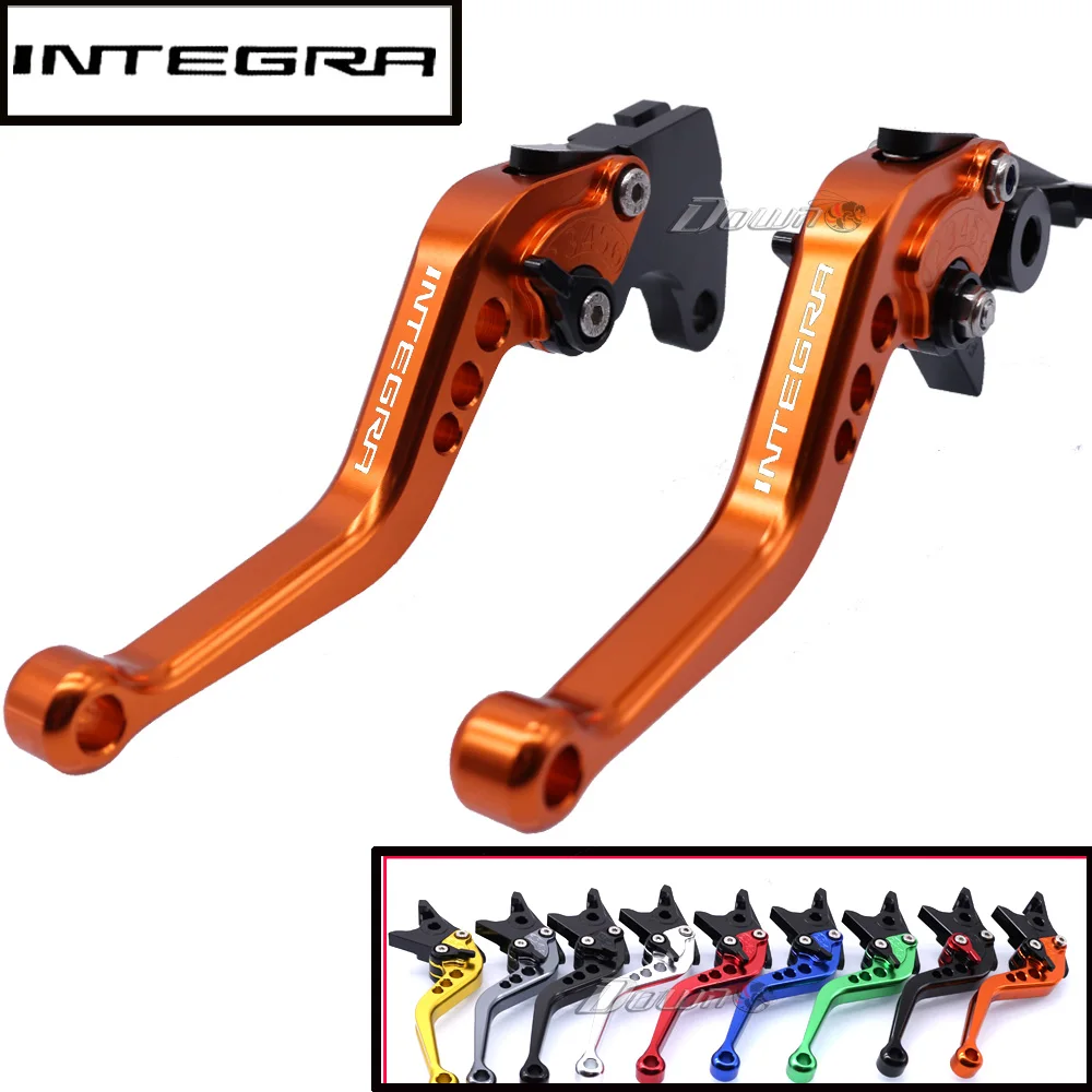 Laser Logo Folding extend brake clutch levers For Honda Integra 750DCT 2015-2018