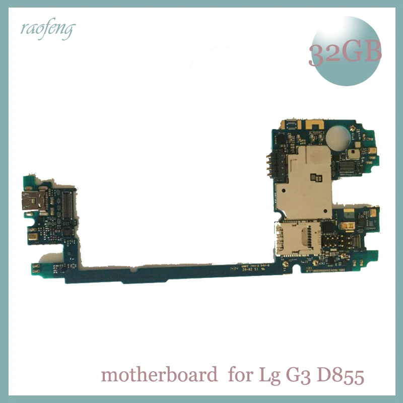 Raofeng материнская плата для LG G3 D855 32 Гб разблокирована высокое качество с android