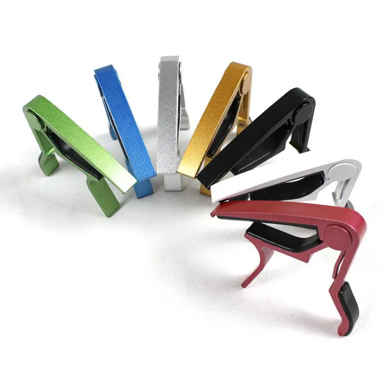 2018 New Professional Aluminum Alloy Tune Guitar Tuner Clamp Key Trigger Capo for Acoustic Electric Musical Instruments 2018 New Professional Aluminum Alloy Tune Guitar Tuner Clamp Key Trigger Capo for Acoustic Electric Musical Instruments