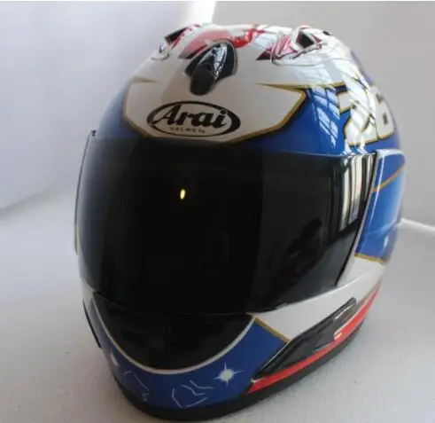 ARAI RX-7X LE шлем мотоциклетный шлем RX-7 EU/CORSAIR-X US IOM TT анфас Motocoss гоночный шлем Isle of Man - Цвет: Black lens 1