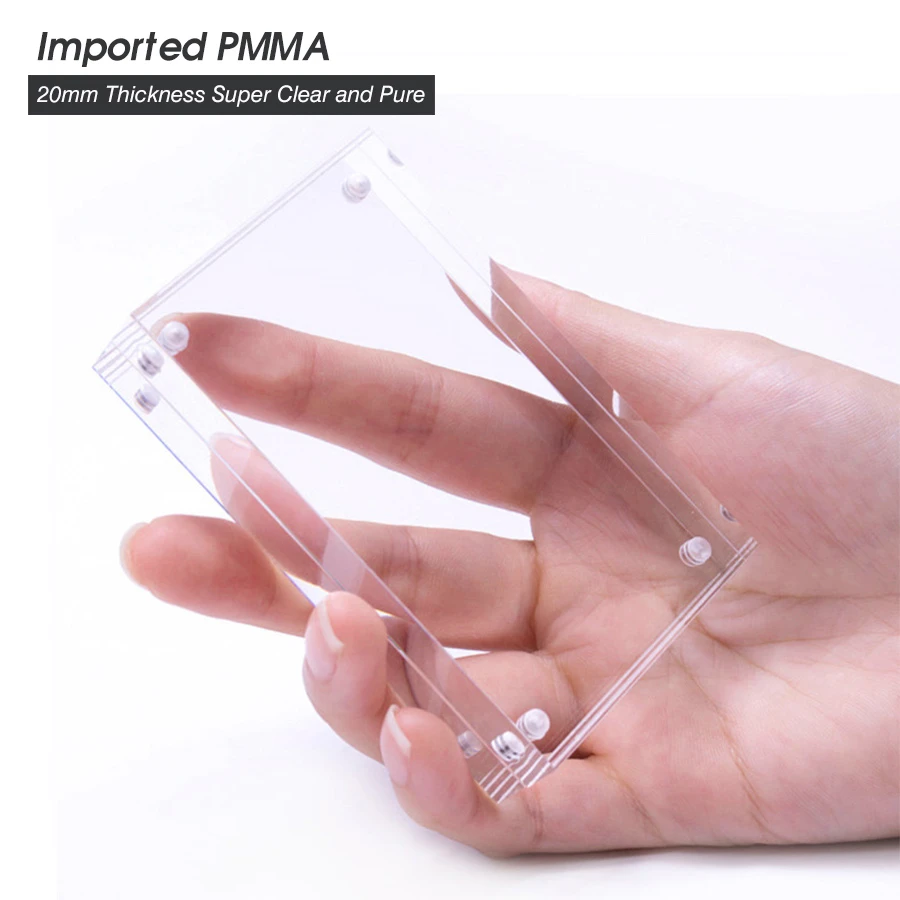 10070mm Double Sided Acrylic Menu Sign Photo Table Holders