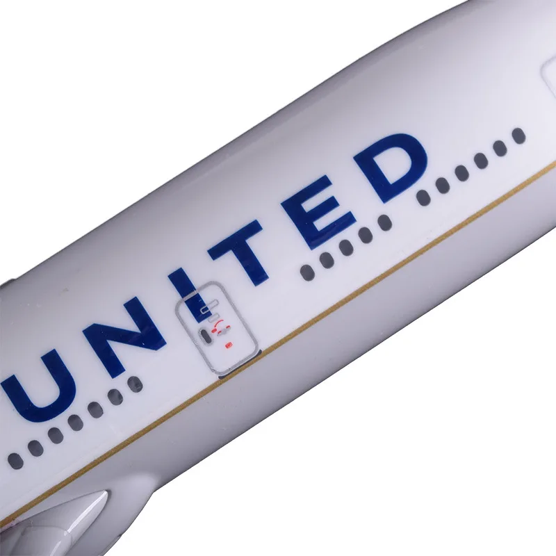 47 см Boeing 777 модель самолета United Соединенных Штатов Америки B777 смолы Аэробус