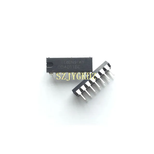 

Cd4011be Nand Gate 4-element 2-in Cmo 14-pin Pdip Tube Ic Chip Cd4011
