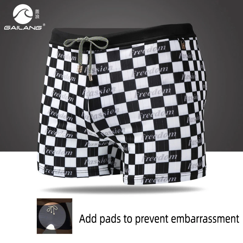 

2019 Swimming trunks beach shorts Men's wear pool shorts mesh printed maillot de bain bathing suit breathable sexy bikini