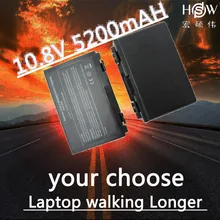 HSW 5200MAH 6cells Laptop Battery For Asus K50AB K70 A32-F52 F82 K50I K60IJ K61IC K50C K50ID k50IE K50IL K50IP K50X K51A K51AB