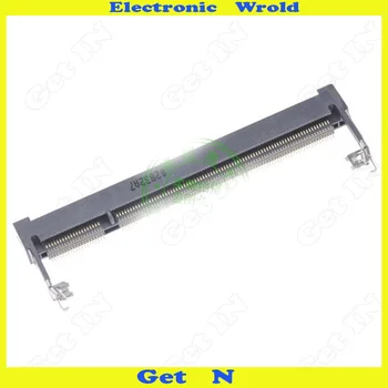 

5pcs Taiwanese DDR2 Connector Height 5.2mm 1.8V 200Pin Jack Reverse Type RVS DDR2 Socket