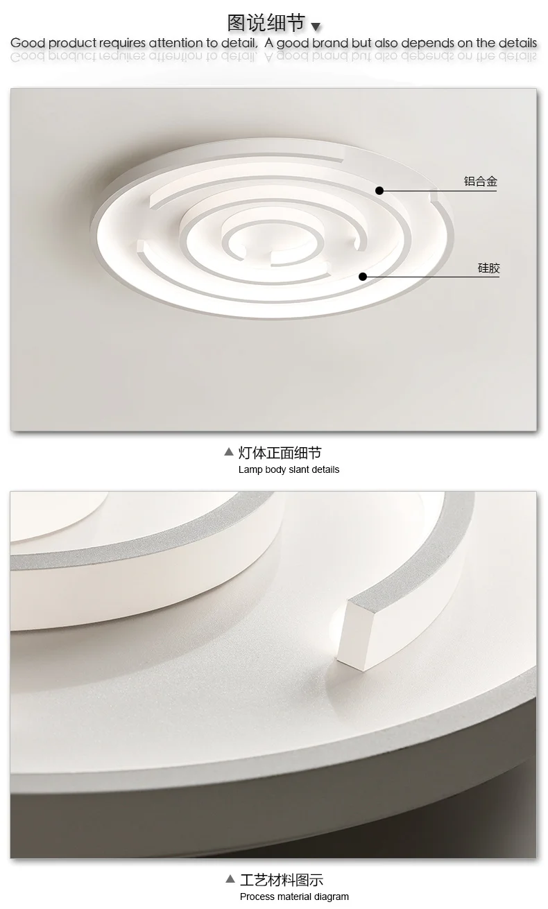 Qiseyuncai 2018 Новая современная гостиная простой светодиодный круглый потолочный светильник модные теплые и Творческое начало освещения