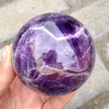 

xd j00878 Natural dream amethyst crystal ball orb