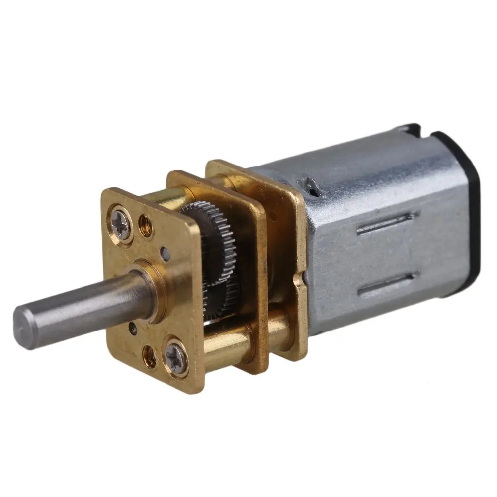 

12mm Silver GA12-N20 50RPM Miniature Metal Electric 3V DC Gear Motor Gearwheel with 10mm Output Shaft