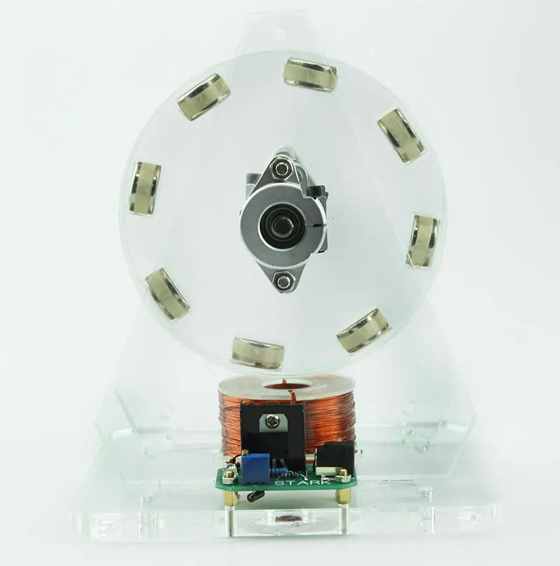 

Bedini Brushless Motor Engine Model Disc Motor Birthday Gift Physics Inventions Kid's Learning Educational Toy Teaching Tool
