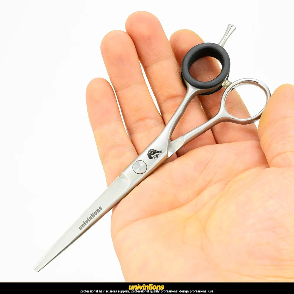 Univinlions 6 &quotmatt silver бритвы Парикмахерские ножницы японский волос парикмахерские