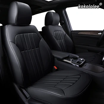 

kokololee Custom Leather car seat cover For FIAT Bravo Freemont Punto Linea Viaggio Ottimo Automobiles Seat Covers car seats