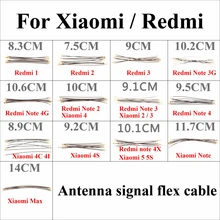 Chenhaoran – câble flexible de signal d'antenne, pour Redmi 1 2 3 Note 3G 4G Note 2 3 4 Xiaomi 2 3 4 4C 4I 4s 5 5s Redmi note 4X MAX