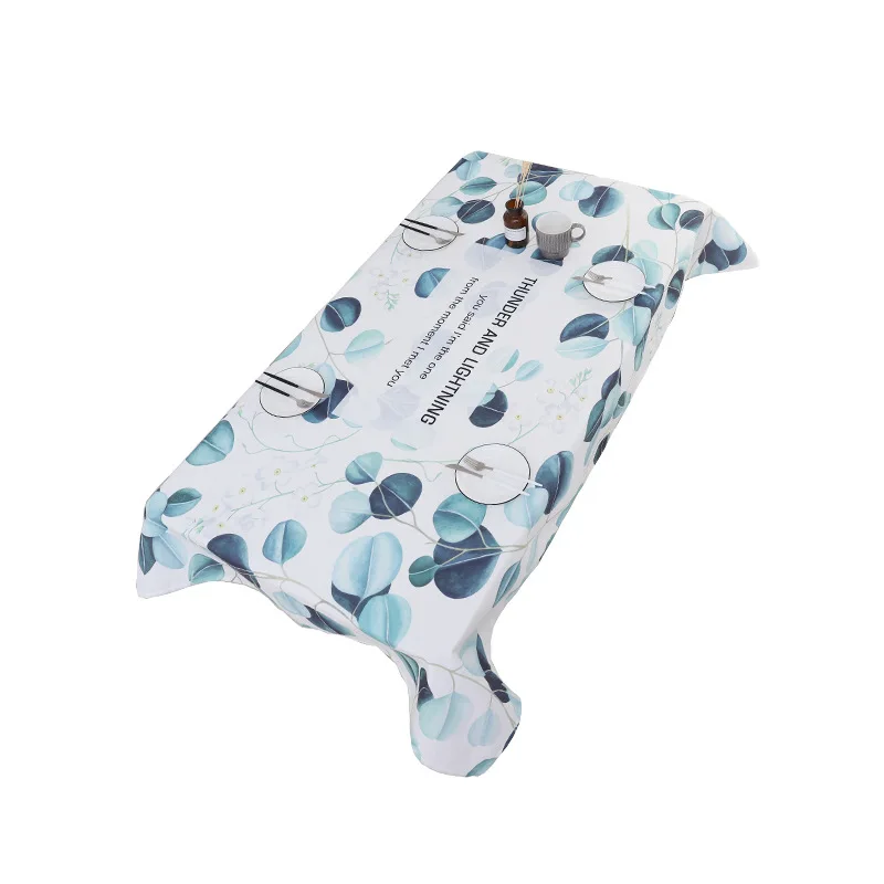 جديد الشمال نمط مصنع نمط مفرش طاولة 1 قطعة المنزل الديكور طاولة مقاومة للمياه غطاء 10 أحجام عشاء الشاي نهاية سماط رف