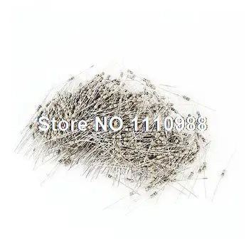 

1000 Pcs 5.1 Ohm 5% 1/4W Axial Leads Carbon Film Resistors 46mmx2mm