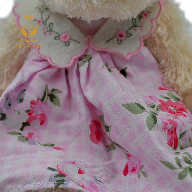 5-1PCS-30CM-wear-skirts-sweet-teddy-bear-plush-toys-cute-teddy-bear-soft-plush-dolls-baby