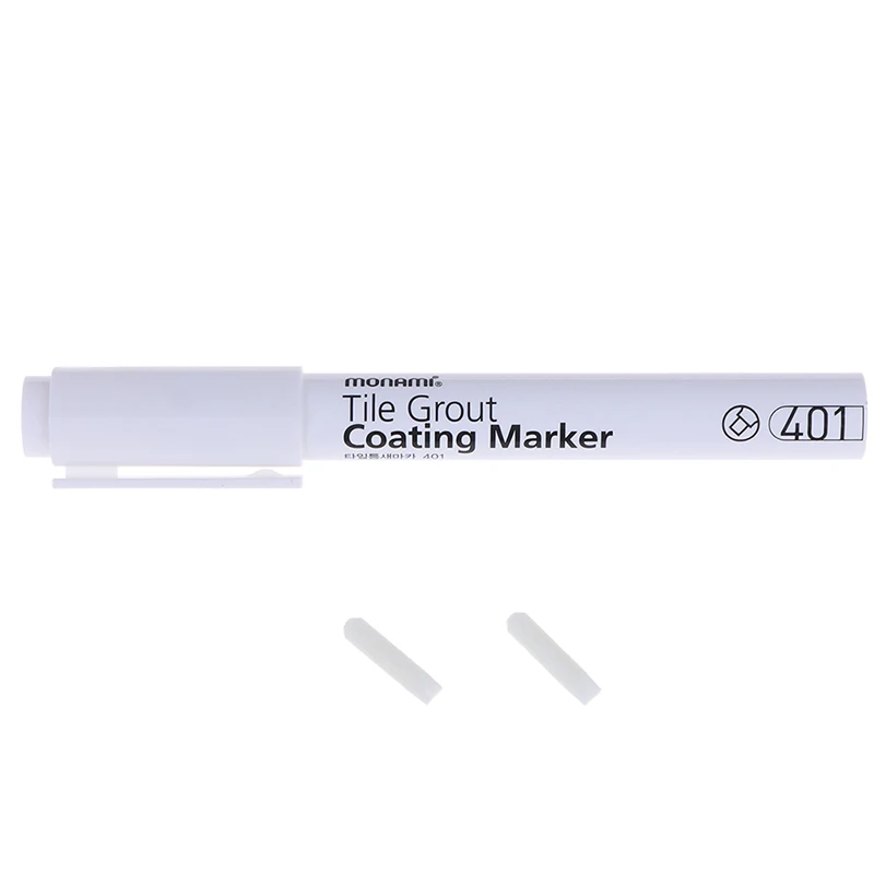 1pc White Tile Gap Repair Pen White Tile Refill Artline Grout Pen Waterproof Mouldproof Filling Agents Wall Porcelain