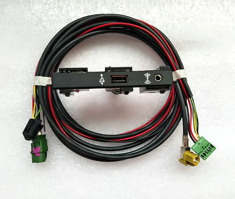 OEM carplay зеркало enlace MIB USB стандартная розетка arnes для Tiguan L Touran 5Q0 035 726 E|Переключатели