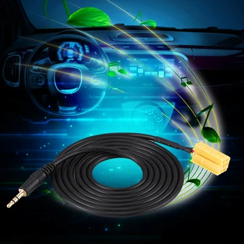 

New Car Radio MP3 Auxiliary Adapter 3.5mm Aux Input ISO 6Pin Connector For Fiat/Grande/Punto