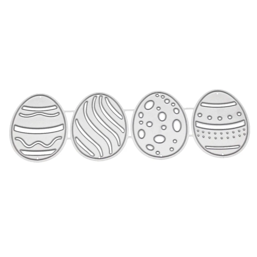 

Four eggs Cutting dies For DIY fustelle metalliche per scrapbooking Embossing Paper Wedding Cards Photo Album Craft making new
