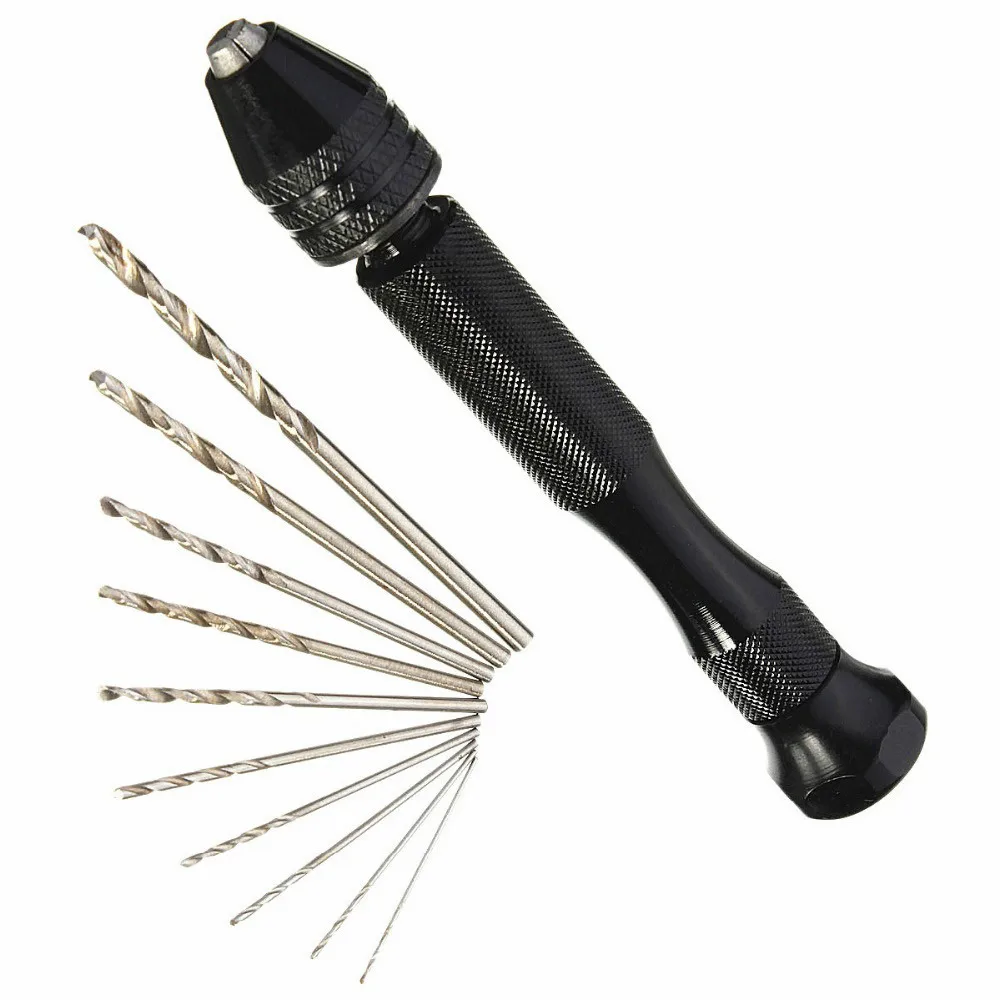 Buy Hot Mini Manual Aluminum Hand Drill With Keyless