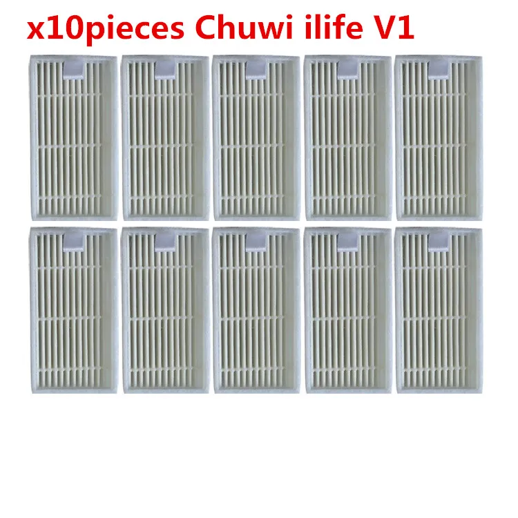 10 шт./лот робот пылесос HEPA фильтр Замена для chuwi ilife V5 V3 V1 робототехника пылесос ilife v1