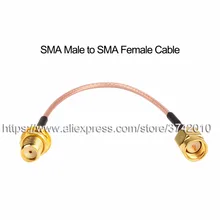 RG316 SMA для женщин RF коаксиальный кабель Wi-Fi Удлинительный кабель(10 см) 1 шт