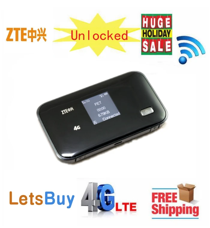

Unlocked ZTE MF93E 4G FDD TDD-LTE Mobile WiFi Router WiFi Hotspot Pocket Wireless Car Wifi with SIM card slot