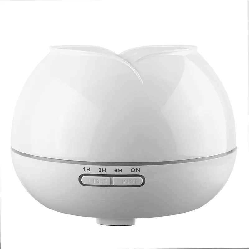

Ultrasonic Aroma Air Humidifier Home Use Aromatherapy Machine Round Air Moistener Food Grade PP ABS Fragrance Lamp