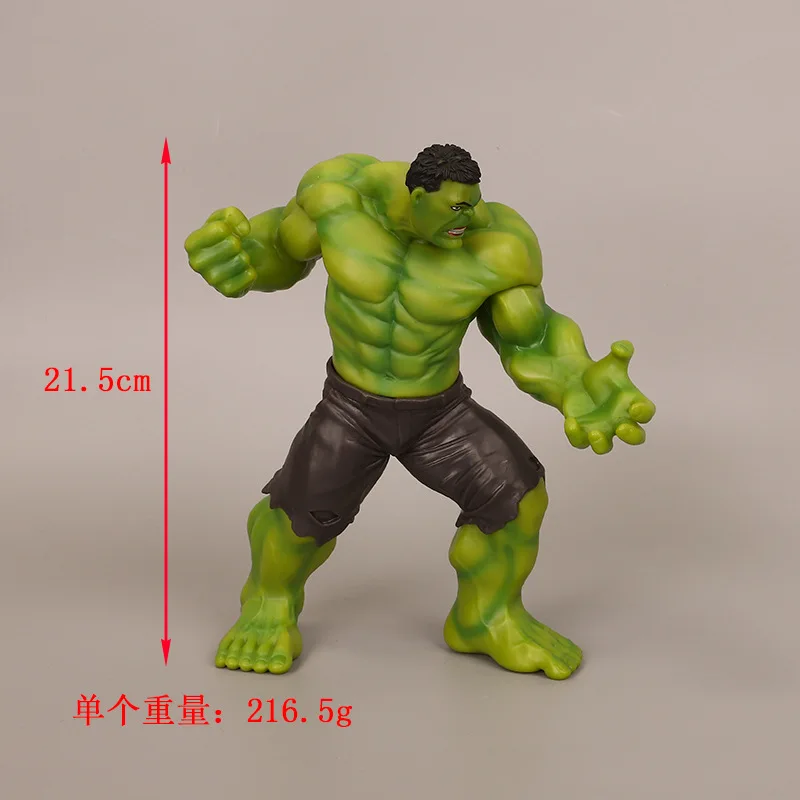 

Hulk Bruce Banner Incredible Hulk Tony Stark thanos Thor 21.5CM Vinyl Doll Action Figures Model Statue Collectible Toy