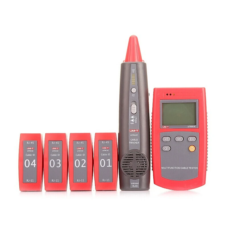 

UNI-T UT681A Multi-Function Finder Set Network Cable Tester Hunt Instrument Check