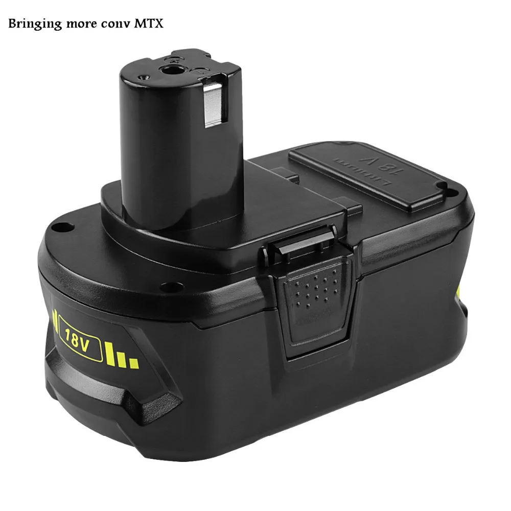 Высокое качество для Ryobi 18 в 5.0Ah/6.0Ah 6000mAh аккумуляторная батарея P108 RB18L40 литий-ионный аккумулятор высокой емкости