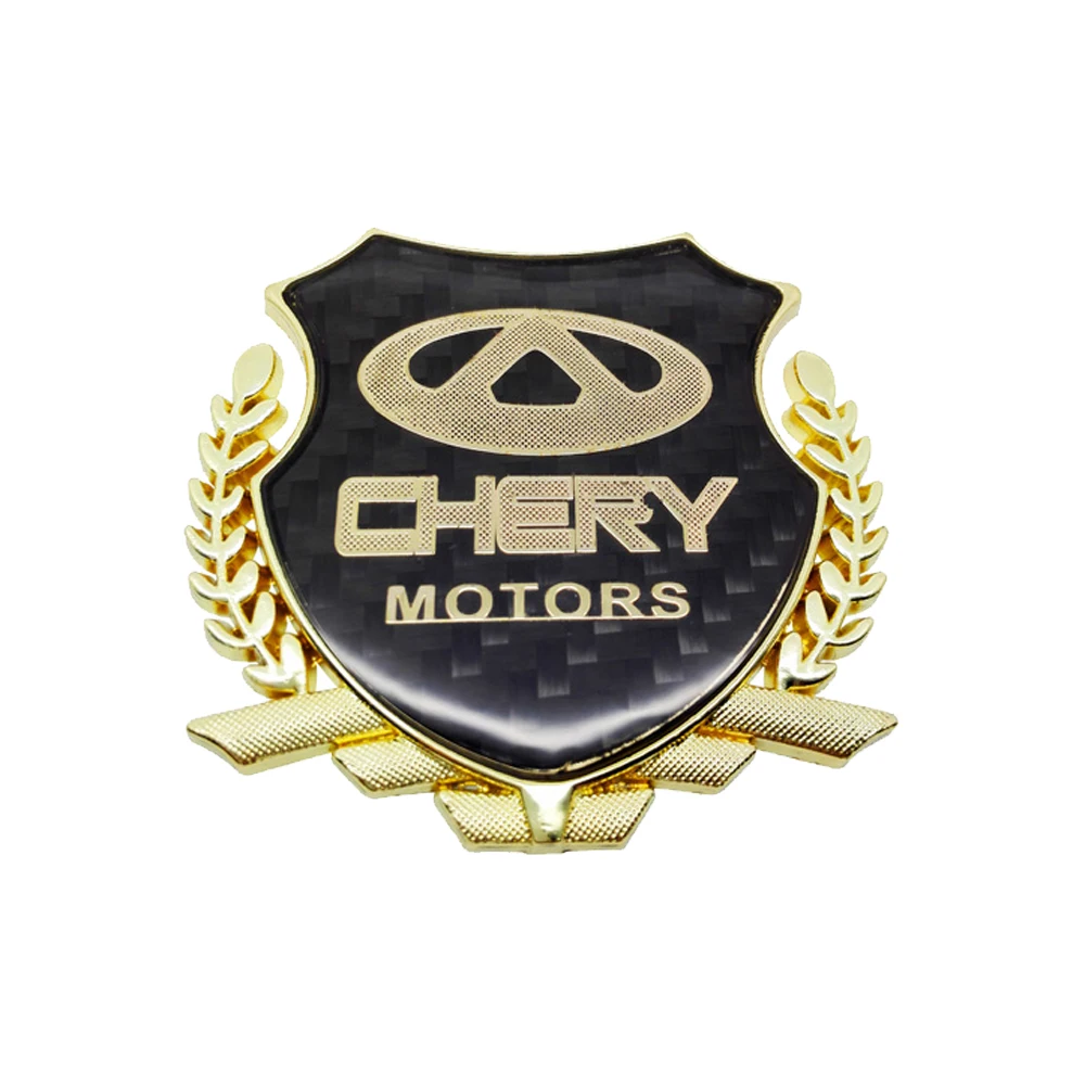 

Vehicle Logo Emblem Stickers Decals Automobile Protector Fender For Chery Tiggo 3 5 T11 QQ A1 A3 A5 M7 M11 V5 X1 E5 Fulwin Fora