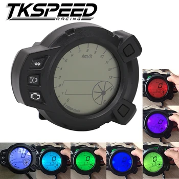 

Motorcycle Instruments 10000 RMP LCD Speedometer Tachometer for Yamaha Zuma BMK x125 YW125 speedomerter for Yamaha BWS 7 color