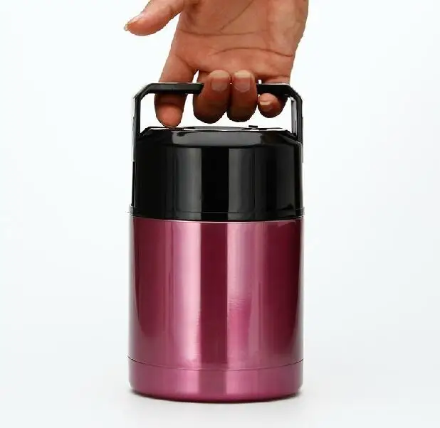 10PCS 304 stainless steel thermos lunch box for hot food with