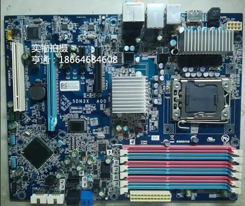 

Has completed the test !!Desktop Motherboard For XPS9100 5DN3X X58 X5650 W3670 System Board Fully Tested