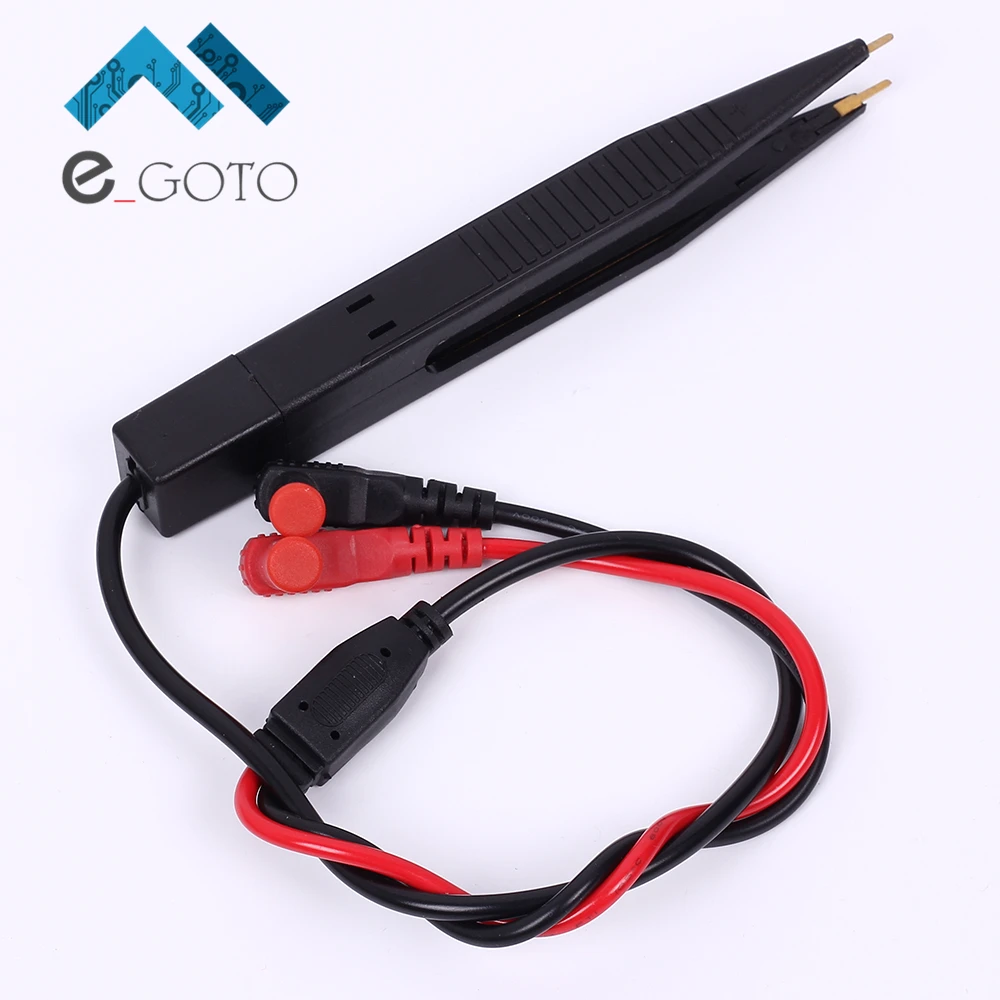 Multimeter Capacitor Tester SMD Inductor Test Clip Probe Tweezer