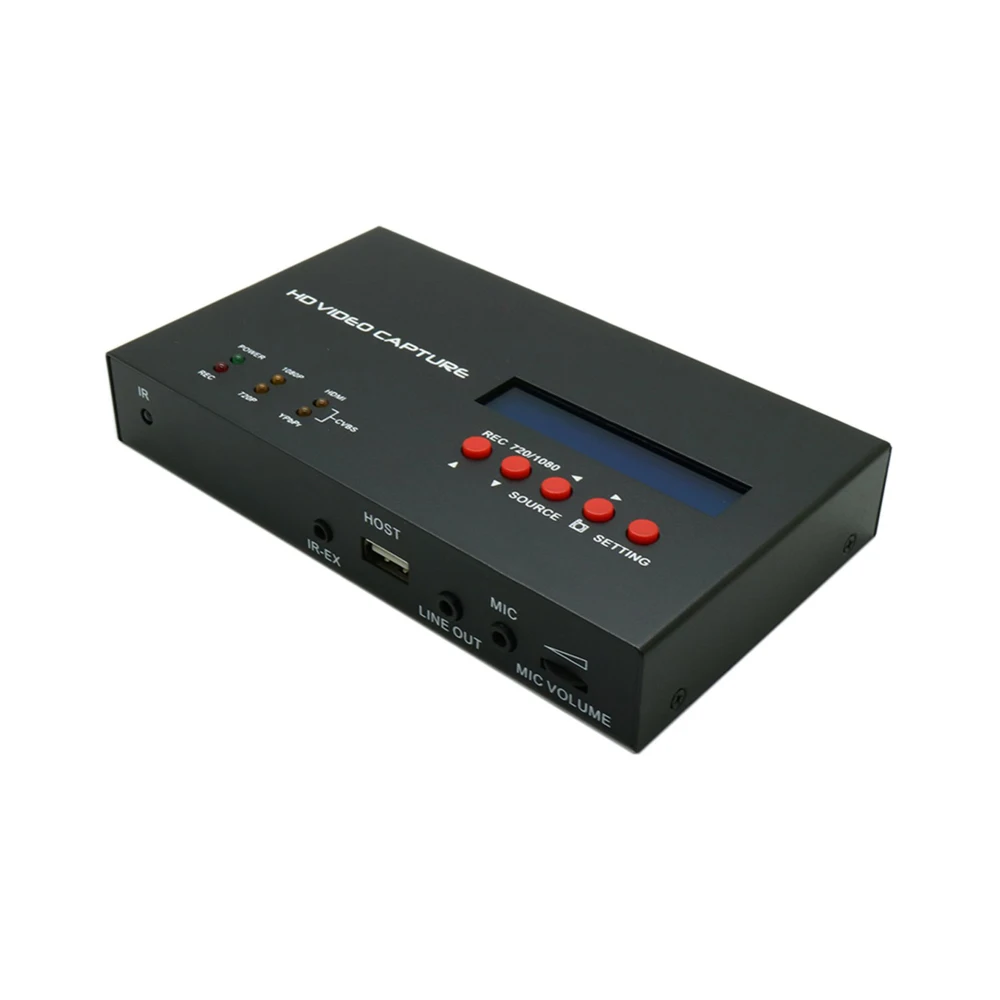 HDMI 720 P/1080 P ezcap283 HD видео игры Регистраторы захвата Поддержка один клик H.264 с RCA L/ R