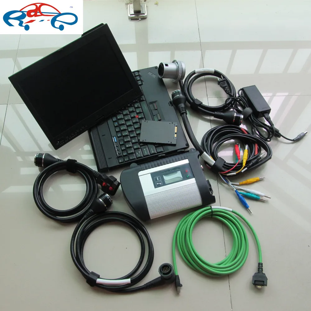 MB Star C4 Sd Connect 4 + Laptop X200T Touch screen + SSD Software