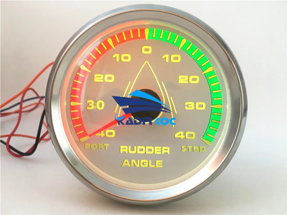 1 шт. 85 мм руля Угловые манометры модификация 0-190ohm морской руль угломерный инструмент Sus 316L Безель водонепроницаемый инструмент для лодки яхты