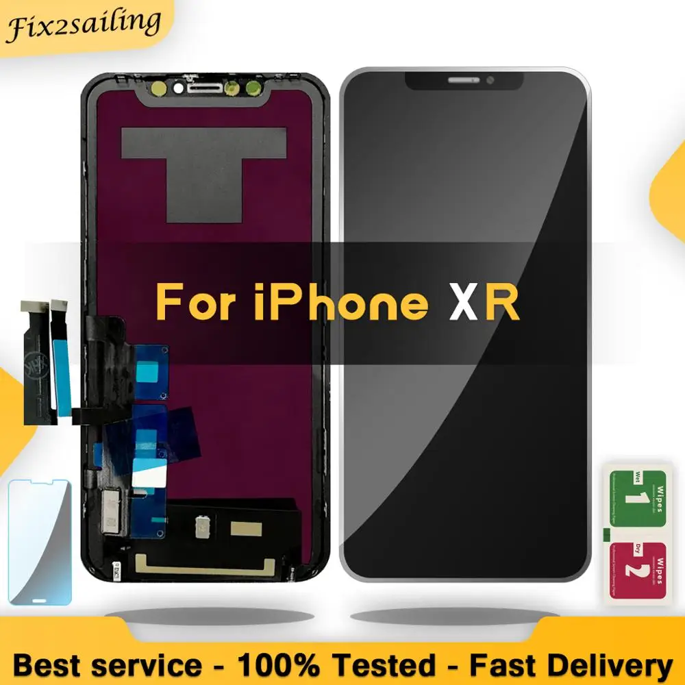 

AAA Quality LCD For iPhone XR For Tianma LCD Display Touch Screen With Digitizer Replacement Assembly Parts Black